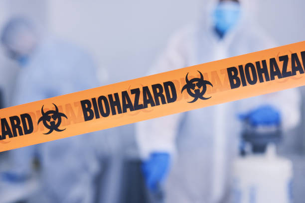 Professional Biohazard technician working in Nutley, NJ